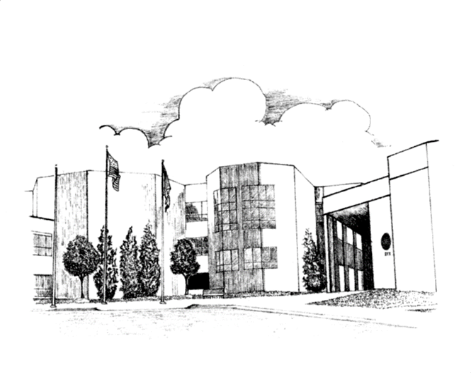 Drawing of Centreville HS