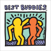 Keith Haring's Best Buddies logo